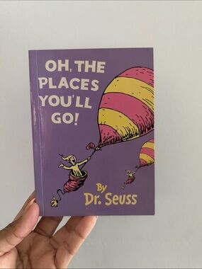 1990 Dr. Seuss Purple Cover with Yellow and Pink Balloons
